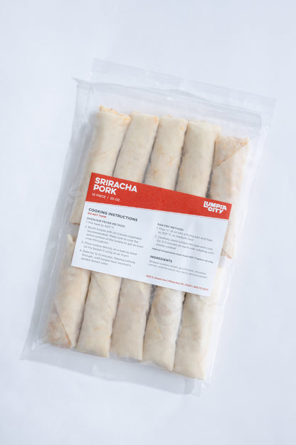 Sriracha Pork Lumpia
